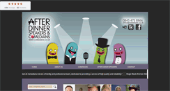 Desktop Screenshot of comedians.co.uk